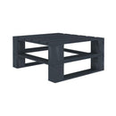 6 Piece Garden Pallet Wood Grey Lounge Set