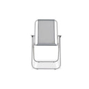 6 Piece Outdoor Dining Set Steel And Textilene Grey
