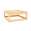 6 Piece Solid Pinewood Garden Lounge Set