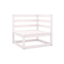 6 Piece Solid Pinewood Garden Set Lounge