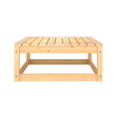 6 Piece Solid Pinewood Garden Lounge Set