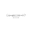 6 Piece Sunshade Sail Mounting Kit Stainless Steel