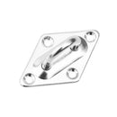 6 Piece Sunshade Sail Mounting Kit Stainless Steel