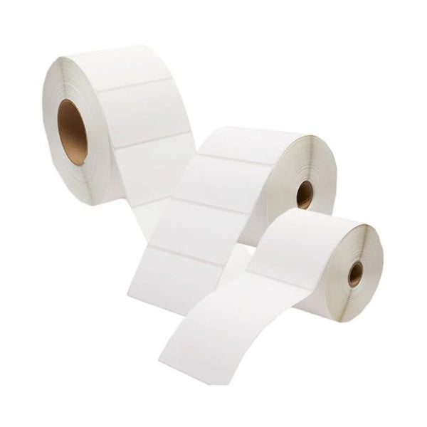 6 Rolls Calibor Label Thermal Permanent Adhesive 76Mm X 48Mm