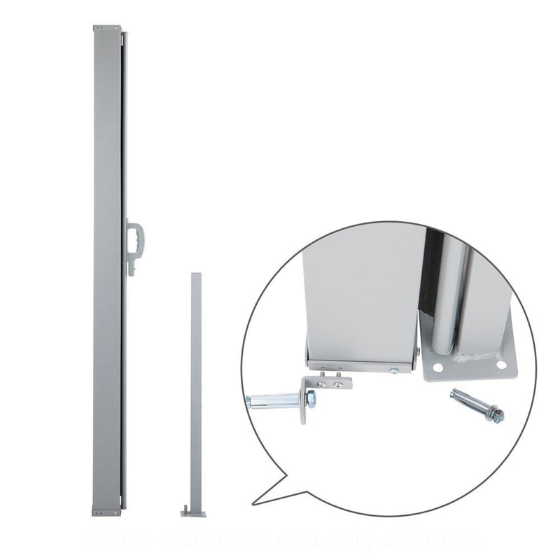 Retractable Side Awning Shade 180cm