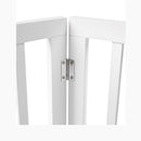 6 Panels Wooden Pet Fence Safety Stair Barrier Security Door