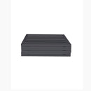 6 Panels Wooden Pet Fence Safety Stair Barrier Security Door