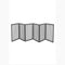 6 Panels Wooden Pet Fence Safety Stair Barrier Security Door