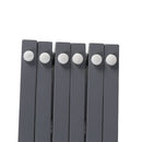 6 Panels Wooden Pet Fence Safety Stair Barrier Security Door