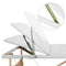 Portable Wooden 3 Fold Massage Table Chair Bed 70cm