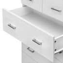 6 Drawer Tallboy Bedroom Storage