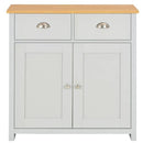Grey Sideboard 79x35x81cm