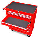 7-Drawer Workshop Tool Trolley - Red