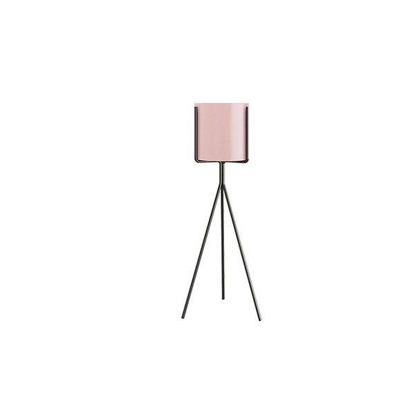 70Cm Tripod Flower Pot Plant Stand With Pink Flowerpot Holder