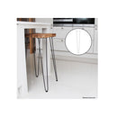 71Cm  Set Of 4 Industrial 2 Retro Hairpin Table Legs Steel Bench Desk