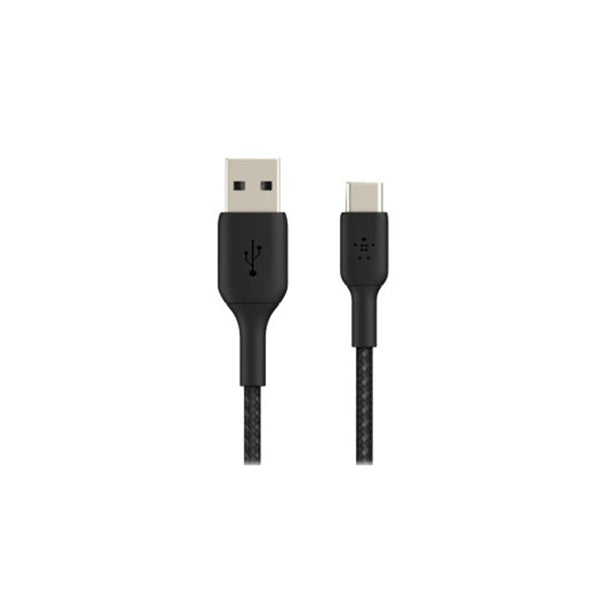 Belkin 3M Boostcharge Usb C To Usb A Charge Sync Cable Braided Black