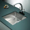 810x505mm Handmade 1.5mm Stainless Steel Kitchen Sink w/ Square Waste