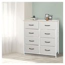 Storage Cabinet Tower Chest Of Drawers Dresser Tallboy 7 Drawer Beige