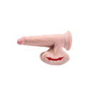 7 Inches King Cock Plus 3D Cock With Swinging Balls