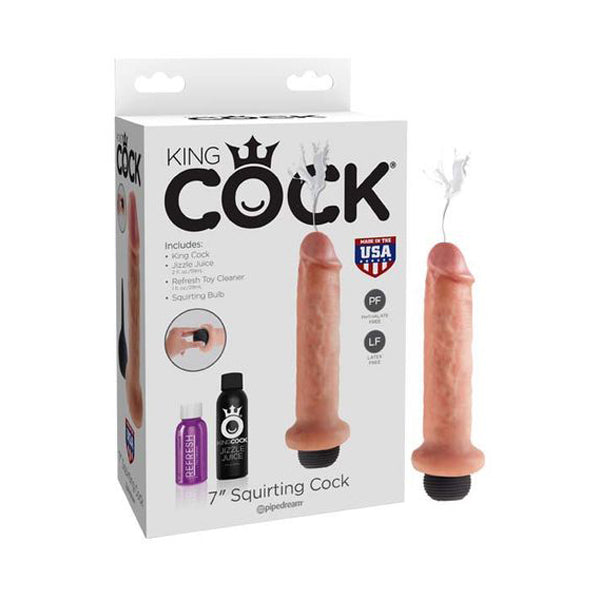 7 Inches King Cock Squirting Cock Flesh