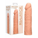 7 Inches Shots Toys Real Rock Penis Extender Flesh