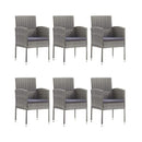 Grey Garden Dining Set 7 Piece