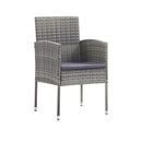 Grey Garden Dining Set 7 Piece
