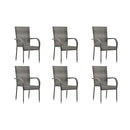 7 Piece Grey Garden Dining Set