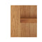 7 Tier Bookcase Solid Oak Wood