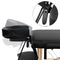 Portable Wooden 3 Fold Massage Table Chair Bed 70cm