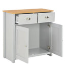 Grey Sideboard 79x35x81cm