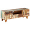 Solid Reclaimed Wood Hand Carved TV Cabinet 120x30x40cm