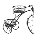 Plant Stand Outdoor Indoor Metal Flower Pots Rack Corner Planter Shelf