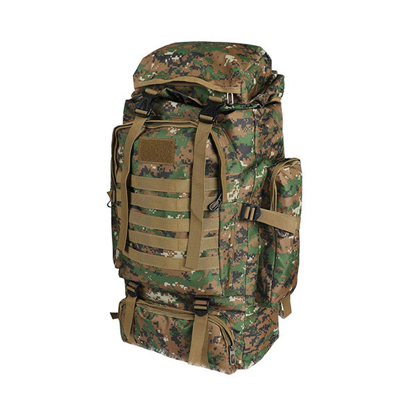 80L Military Tactical Backpack Hiking Camping Trekking Army Bag