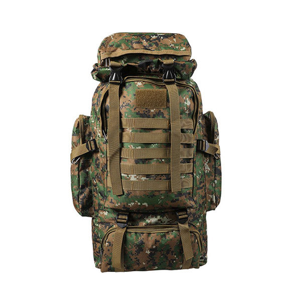 80L Military Tactical Backpack Hiking Camping Trekking Army Bag