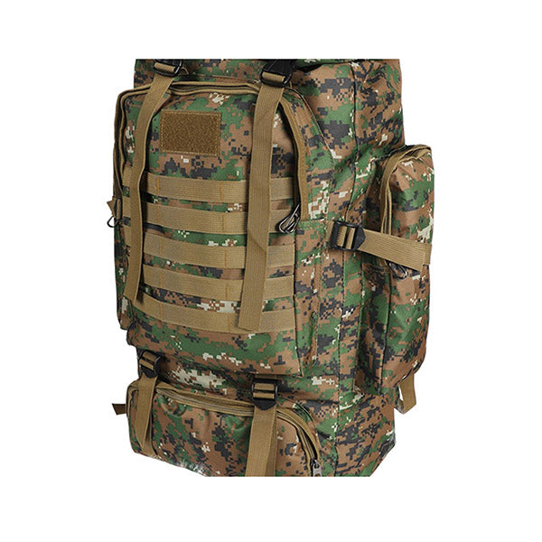 80L Military Tactical Backpack Hiking Camping Trekking Army Bag