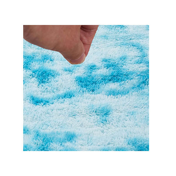 Floor Rug Shaggy Rugs Soft Large Area Tie Dyed Maldives 80 X 120 Cm