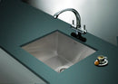 Square Cube Stainless Steel Kitchen / Laundry Sink - 510 x 450mm