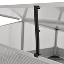 Greenhouse 100 x 100 x 85 Cm Galvanized Steel Grey