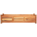 Garden Planter Acacia Wood 100 x 30 x 25 Cm
