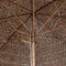 Bamboo Parasol With Banana Leaf Roof 210 Cm