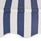 Manual Retractable Awning 200 Cm Blue And White Stripes