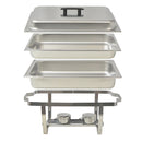 3 Piece Chafing Dish Set Stainless Steel