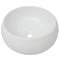 Basin Round Ceramic White 40 x 16 Cm