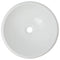 Basin Round Ceramic White 40 x 16 Cm