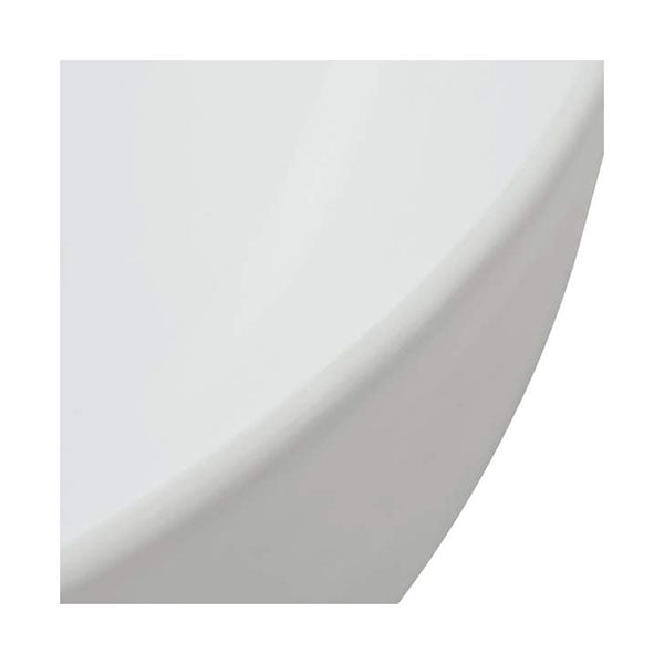 Basin Triangle Ceramic White 50.5 x 41 x 12 Cm