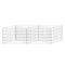 Gabion Basket/Planter Bed Steel 150 x 30 x 50 Cm