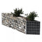 Gabion Basket/Planter Bed Steel 150 x 30 x 50 Cm