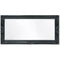 Wall Mirror Baroque Style 100 x 50 Cm Black