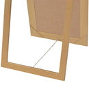 Free-Standing Mirror Baroque Style 160 x 40 Cm Gold
